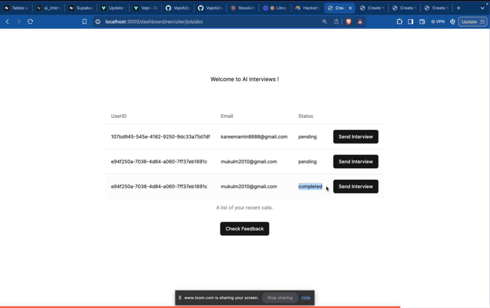 Voice AI Interviewer Agent